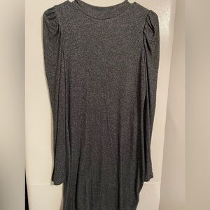 Charlotte Russe puff sleeve sweater mini dress